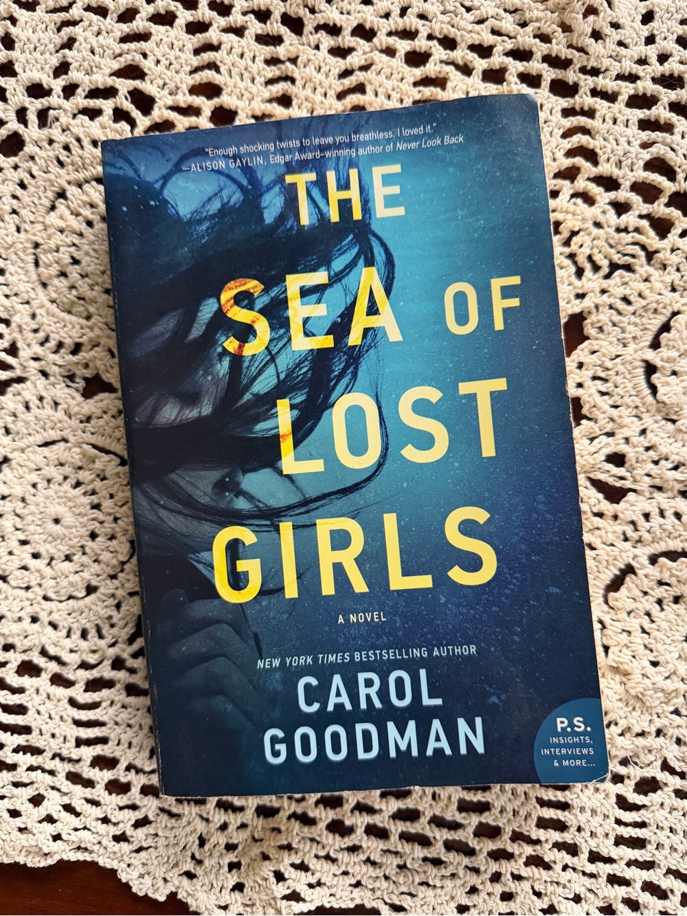 The Sea of Lost Girls - Blue Paperback Novel